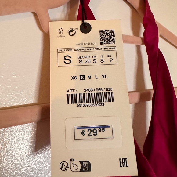 Zara halter wrap top - Picture 2 of 2